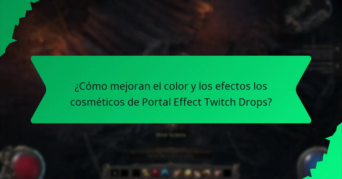 ¿Cuál es la rareza de los cosméticos de Portal Effect Twitch Drops?