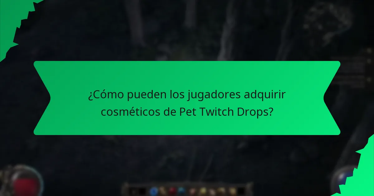 ¿Cuáles son los niveles de rareza de los cosméticos de Pet Twitch Drops?