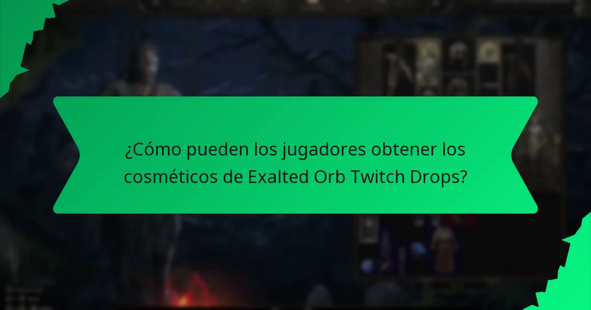 ¿Cómo se determina la rareza de los cosméticos de Exalted Orb Twitch Drops?