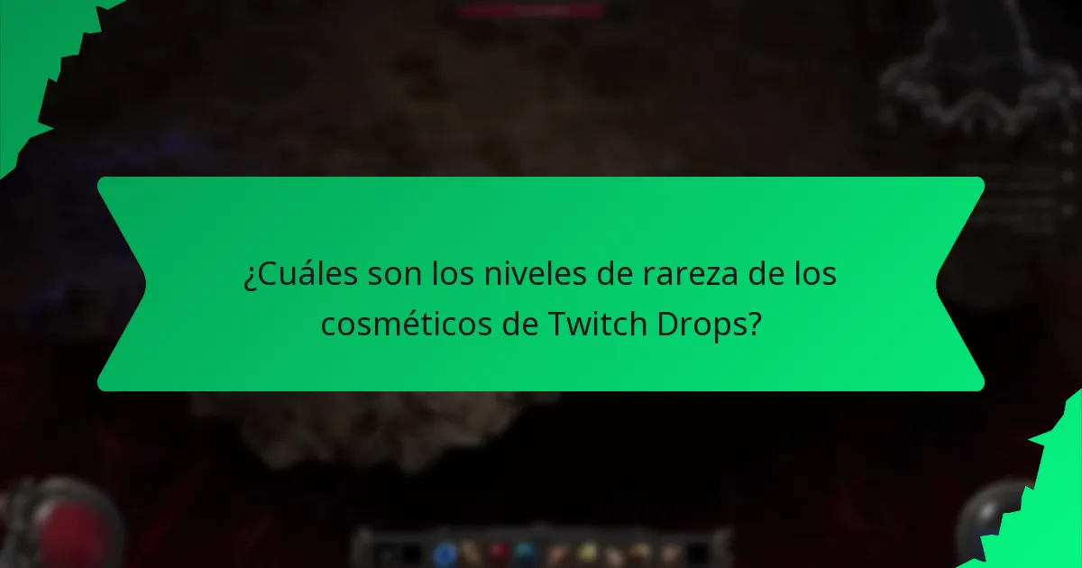 ¿Qué efectos tienen los cosméticos de Twitch Drops?