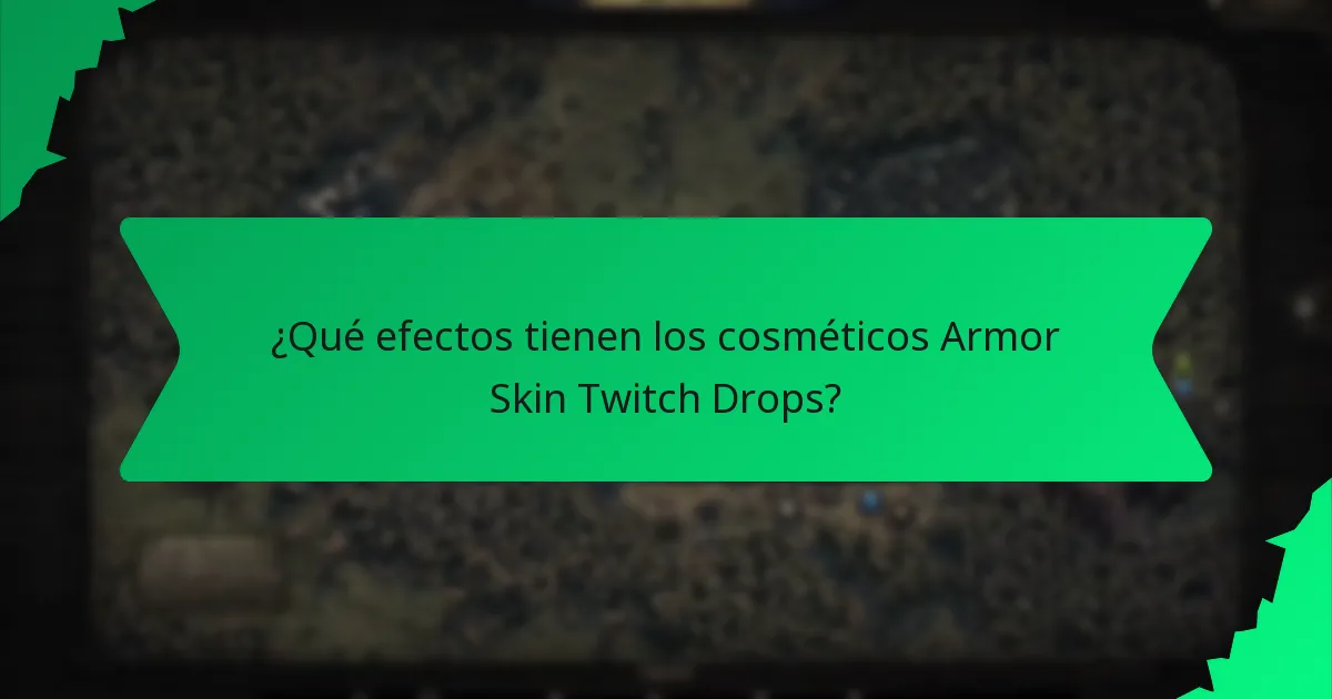 ¿Qué variaciones de color están disponibles para los Armor Skin Twitch Drops?