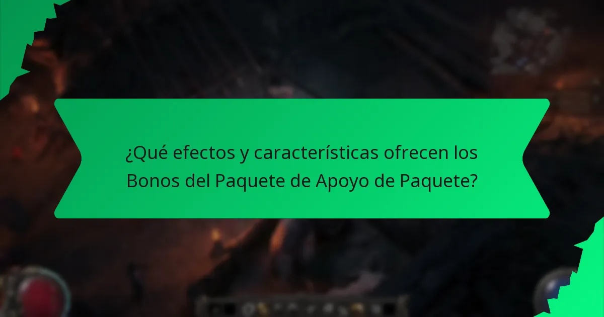 ¿Qué variantes de color están disponibles para los Bonos del Paquete de Apoyo de Paquete?