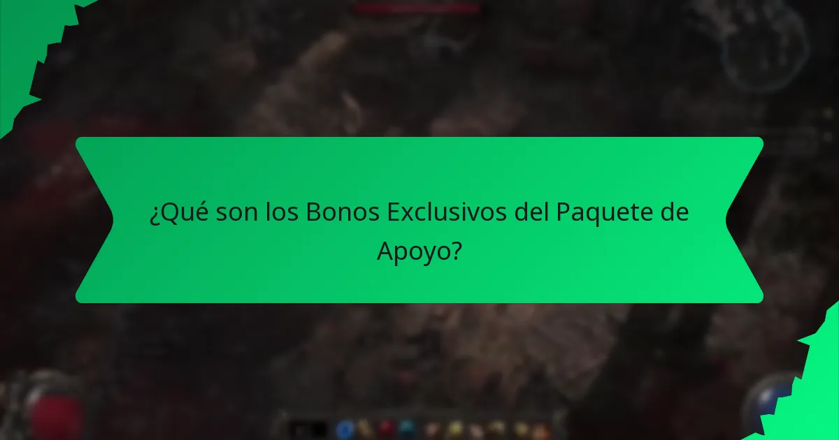 ¿Dónde Comprar Bonos Exclusivos del Paquete de Apoyo?